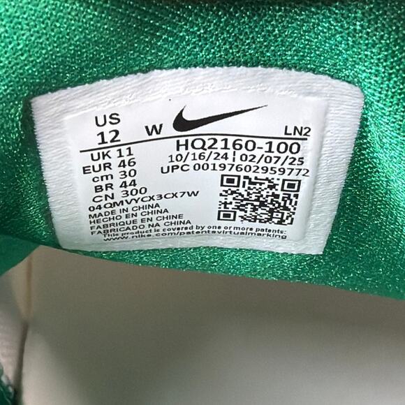 Nike Air Zoom Infinity Tour Next% BOA 2 Golf Shoes Mens Size 12 W (HQ2160-100) - Picture 10 of 10